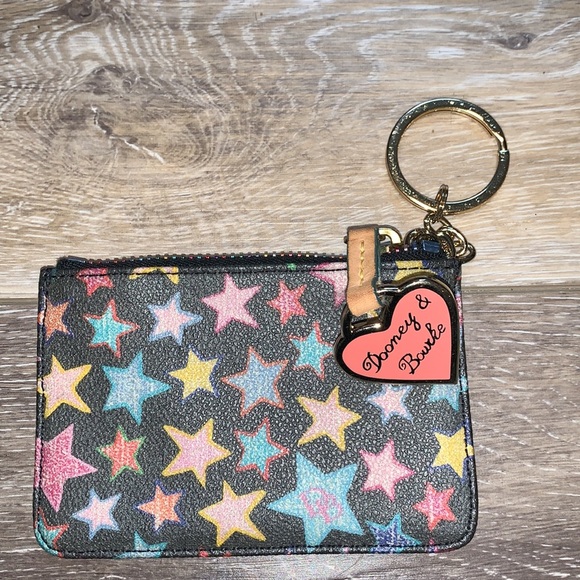 Dooney & Bourke Handbags - Rare Dooney & Bourke Multi Color Star Coin Purse